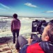 Colin Morgan  en tournage � Blackpool 