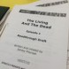 The Living and the Dead :  d�but du tournage aujourd'hui