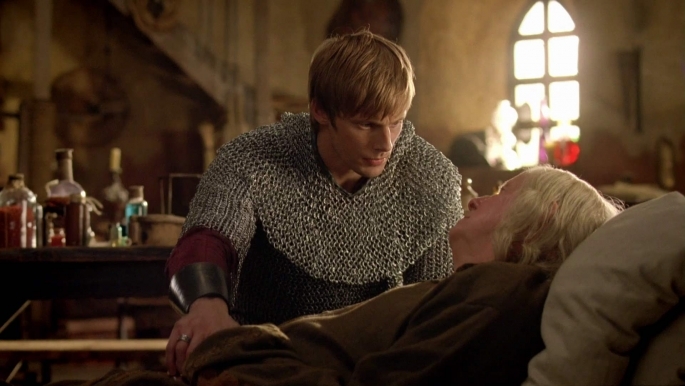 Arthur au chevet de Gaius - L'enlèvement
